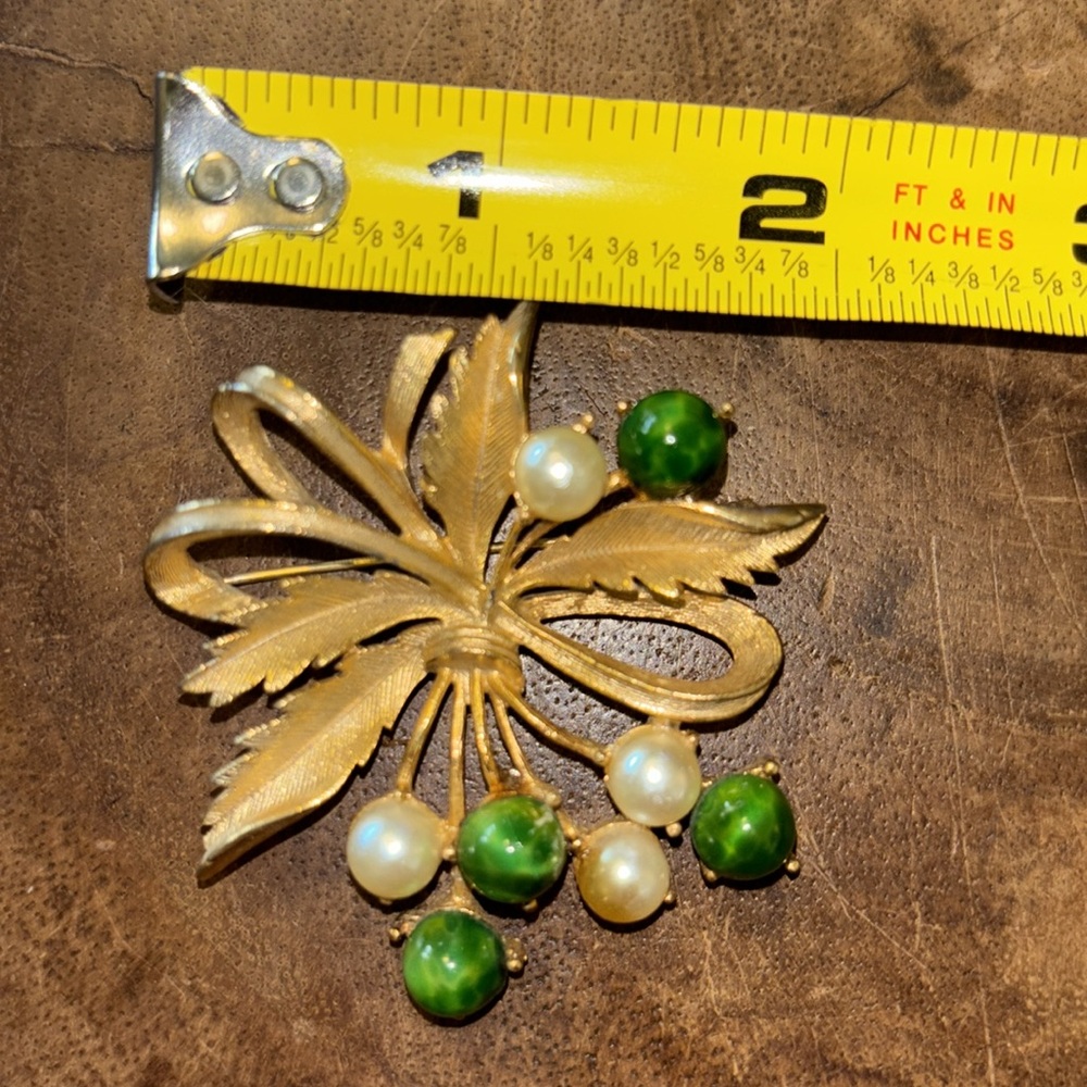 1965 SARAH COVENTRY Spring Bouquet Brooch - Picture 4 of 4